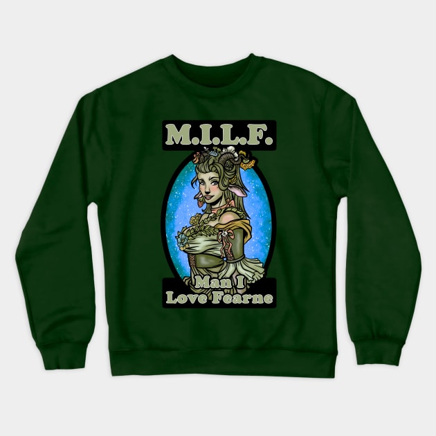 MILF Crewneck Sweatshirt by Mia Valley